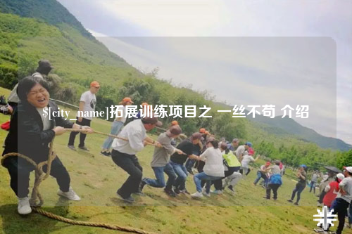 青岛拓展训练项目之 一丝不苟 介绍